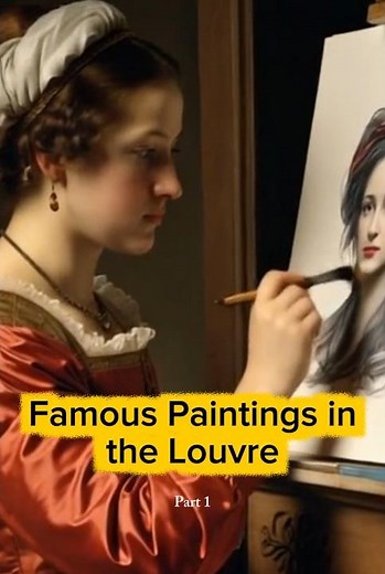 Most Famous Paintings at the Louvre #history #louvremuseum