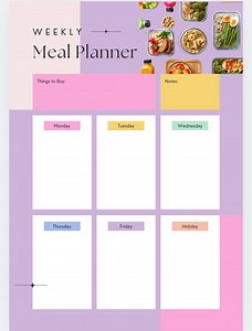 Meal Planner - Etsy