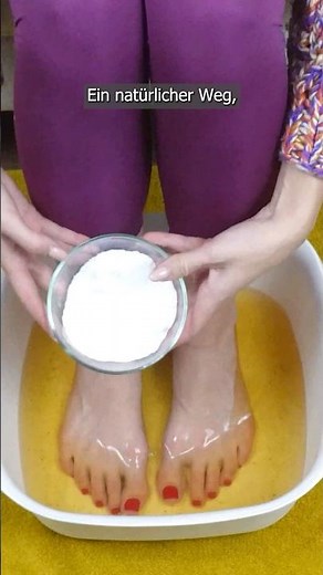 Natural remedy for athlete's foot – the healing foam!