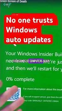 Why is Windows Update destroying 1000s of PCs?