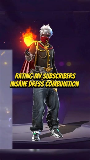 RATING 💯 MY SUBSCRIBER'S 👑 INSANE ⚡ DRESS COMBINATION 🗿 FREE FIRE 🔥