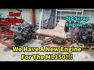 I Bought A Replacement Engine For My ML350 - Time To Build It Up And Put It In!!!
