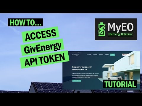 GivEnergy API Token