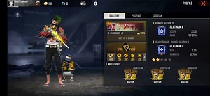 Happy Prince Gaming's in-game Free Fire ID, stats, country, and more