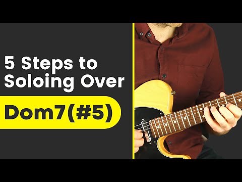 AUGMENTED 7th Arpeggio Guitar Shapes for Soloing with Chordal Tones