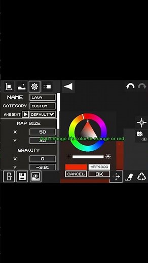 How to make a lava map in MPG