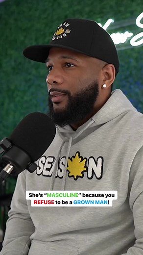 GROWN men create infrastructure so their woman doesn’t HAVE to be “masculine” 🍁 #KrewSeason #Dating #Marriage #Advice #Explore #Reels | Krew Season