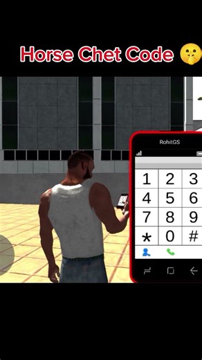 Horse Chet Code 🤫 #indianbikedriving3d #shorts #shortsfeed #viral