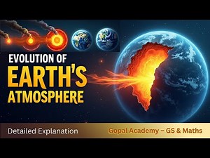 Evolution of Atmosphere:The Transformation of Earth's Atmosphere | Primordial to present atmosphere