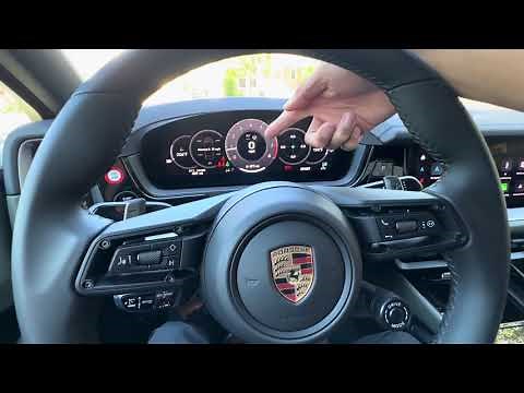 How to Set Up and Use the Digital Instrument Cluster in a MY24 Porsche Cayenne