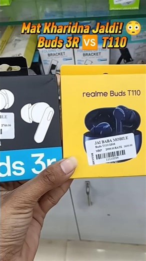 ₹1500 Me Best Earbuds Kaun? 😱 OnePlus Buds 3R vs Realme T110 | Shock Result! #probuds #shorts
