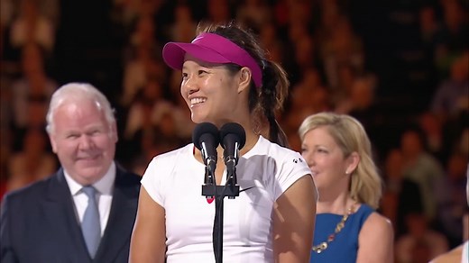 172K views · 610 reactions | Perseverance, resilience, and the mindset of a Hall of Famer  Trailblazer Li Na recounts her journey to becoming China’s maiden major champion, and her determination through injury and mechanical changes in her game to capturing one more at the 2014 Australian Open. Watch the latest episode of #TennisWorthy  presented by EY | International Tennis Hall of Fame | Facebook