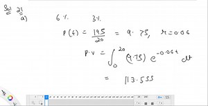 SOLVED:Find a constant income stream (in dollars per year) which after 10 years has a future value of  20,000, assuming a continuous interest rate of 3 % per year.