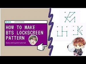 BTS [member] LOCKSCREEN PATTERN