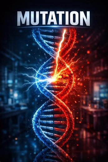 “Mutation: The Secret Behind Evolution 🤯”#mutation#dna#biology#science#neet#education#viral#study