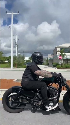 Best Sound! Harley Davidson Sportster 48 Bobber #shorts #motorcycle