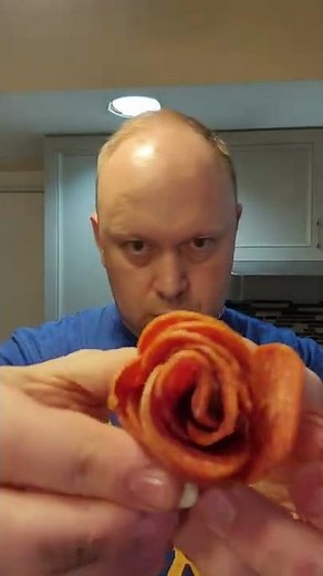 How to Make Pepperoni Roses