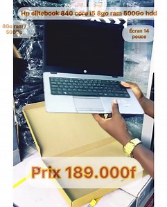 Numéro 0575886543 /+225 05 85 672 239 Prix 189.000f HP EliteBook...
