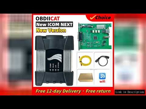 Newest ICOM NEXT WIFI Diagnostic Coding Programming All System With HHD SSD Optional Diagnostic Tool