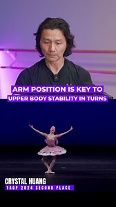 81K views · 238 reactions | Perfect arm position is important for upper body stability in pirouettes and fouettés. Notice how the dancer maintains a closed yet not touching arm position in Fifth Position, ensuring her elbows are aligned to the side. This technique keeps the scapula engaged and the shoulder blades closed, creating a solid connection between the arms and upper body, to execute clean, controlled turns as everything moves in unison. | Runqiao Du Ballet Coaching | Facebook