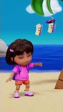 Follow the treasure map with Dora! 🗺️