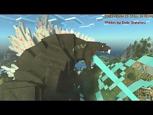 Godzilla Singular Point addon in Minecraft PE MMCRAFT TV