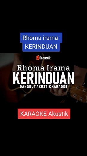 Karaoke Kerinduan Rhoma Irama Dangdut