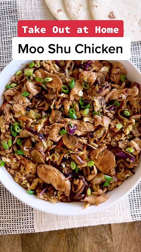 Easy Moo Shu Chicken Recipe for Homemade Take-Out