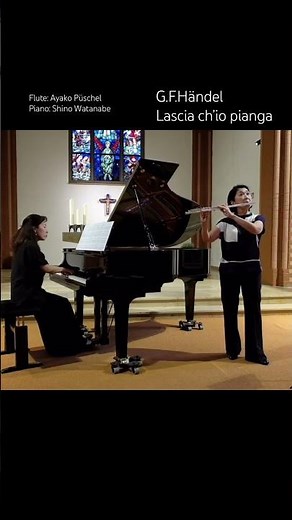 【フルート&ピアノ】ヘンデル/私を泣かせてください/涙の流るるままにG.F.Händel/Lascia ch’io pianga