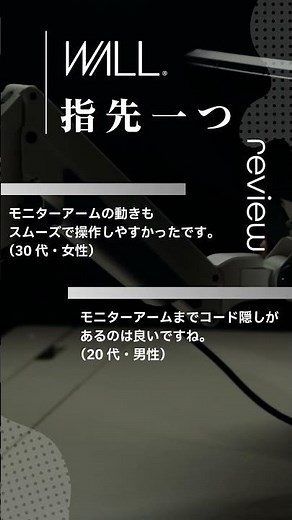【公式EQUALS】モニターアーム MA1（WALL SMART WORK SOLUTION）