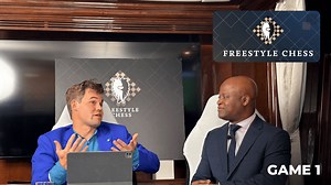 2024 Freestyle Chess Match: Carlsen Wins Game 1 Slugfest In Freestyle Match Vs. Caruana