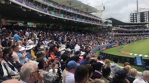 115K views · 1.7K reactions | The review asked for, the long wait, and finally the release  Here's how England's fans celebrated their first breakthrough of the World Cup final. | ICC Cricket World Cup | Facebook