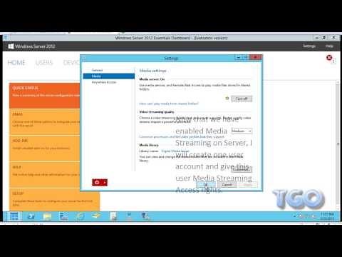 Install Anywhere Access (Media Server) on Windows Server 2012 Essentials
