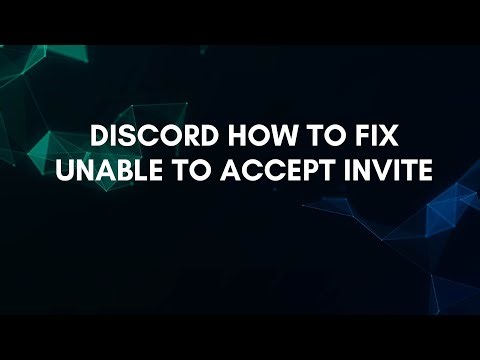 Discord How To Fix Unable To Accept Invite