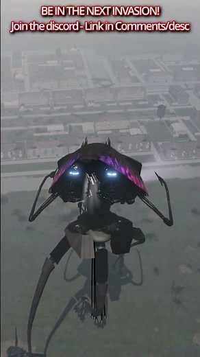 Destroying EVERYTHING As the Tripod #waroftheworlds #tripods #alien #wotw #scifi