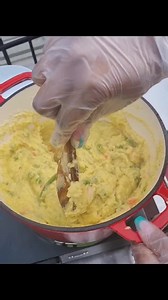 Turn "Tun" Cornmeal (Old school method) Absolutely delicious & hearty! When last you "Tun" cornmeal?? Www.jamaicavalley.com Cooking time: 45 minutes Ingredients 1/2 White onion 3 Sprigs Thyme 2 Garlic Cloves 3 Cups Rough cornmeal 2 Tins Jamaica Valley Coconut milk 1 Cup of water 3 Tbsp Jamaica Valley Vegetable vegan seasoning 1 cup mixed vegetables 2 tsp Salt Cooking time: 45 minutes #jamaicanfood #jamaica #traditionaljamaica #jamaicancuisine #realjamaican #authenticjamaica #tastyfood #turncornm