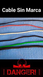11K views · 206 reactions | GRAN DIFERENCIA❗️Cable sin Marca vs Cable de Marca #dielectrico #cable #eléctricos #tutorial_electrico #danger #peligro #oficio #electricidad | Electrica Control | Facebook