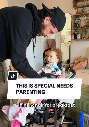 HER NURSE CALLED IN SICK This is special needs parenting when the support system disappears. Meds still happen. Feeds still run. Meetings don’t stop. There’s no pause button. The win isn’t perfection. It’s finding a moment of calm inside the chaos. Today that looked like Frankie throwing a tea party for the dogs. This is real parenting. This is daddy life. #specialneedsparenting #daddylife #realdadlife #caregiverlife #familytok