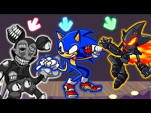 FNF Character Test | Gameplay VS My Playground | Mickey Mouse, Sonic