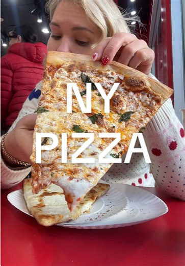 Fair is foul, and foul is fair… but pizza is always fair 🍕😌 #nypizza #newyork #tastetest #tourist #littleitaly