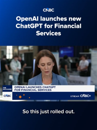 #OpenAI is taking aim at some of Wall Street's most labor-intensive tasks with a new version of ChatGPT designed to research companies, analyze financial data and generate the presentations that investment bankers rely on. Read more at the #linkinbio or the link on screen. #CNBC