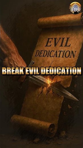 BREAK EVIL DEDICATION CURSES! (Prayer to RELEASE You from Hidden Covenants) #fypシ゚ #prayer #faith