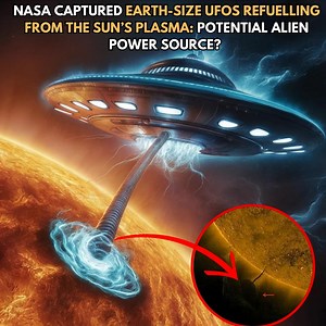 7K views · 140 reactions | NASA Captured Earth-Size UFOs Refuelling From The Sun’s Plasma: Potential Alien Power Source? | Mysteries Unraveled | Facebook