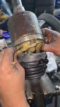 Mechanic Tips and Tricks front wheel cv Axle new boot and Bearing