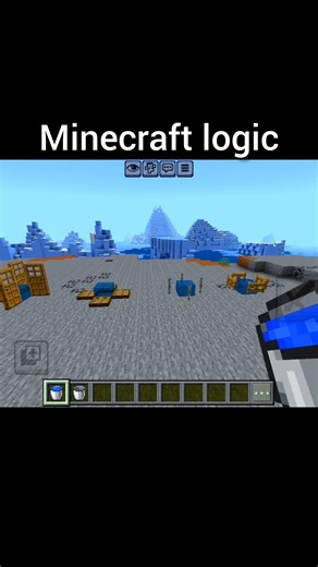 minecraft logic #trending #minecraft #shorts