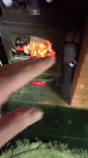 Got to have carbon monoxide Detector very near open fire