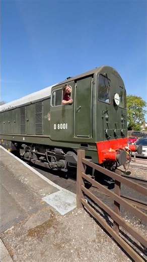 The class 20 departing Rothley