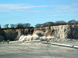 Limestone Quarry Blast