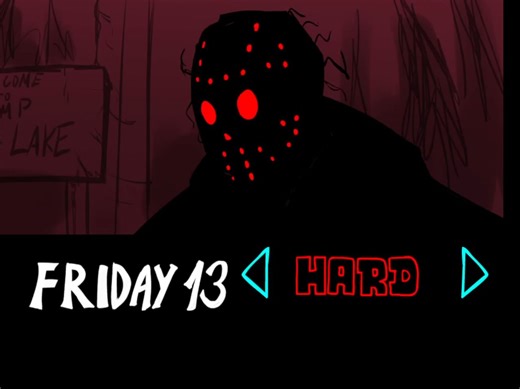 杀手杰森居然更新了！FNF优质模组13th Friday Night: Funk Blood杀手杰森V1.5更新主周+隐藏曲全流程 [1]