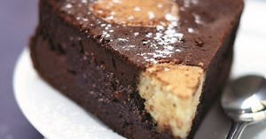 Gâteau au chocolat au lait croustillant